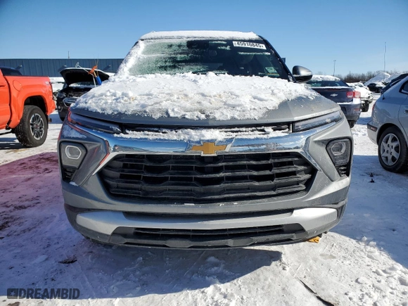 2024 Chevrolet TrailBlazer LT with VIN KL79MRSLXRB078534, listed as a Copart auction lot 45910845 with NaN miles and Salvage Title. Bid and sale history available at carsss.com. Image 5.