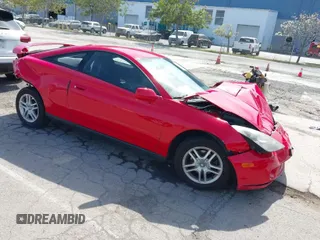 2001 Toyota Celica GT with VIN JTDDR32T310103530, listed as a IAAI auction lot 41884340 with 76,295 mi miles. Bid and sale history available at carsss.com. Image 1.