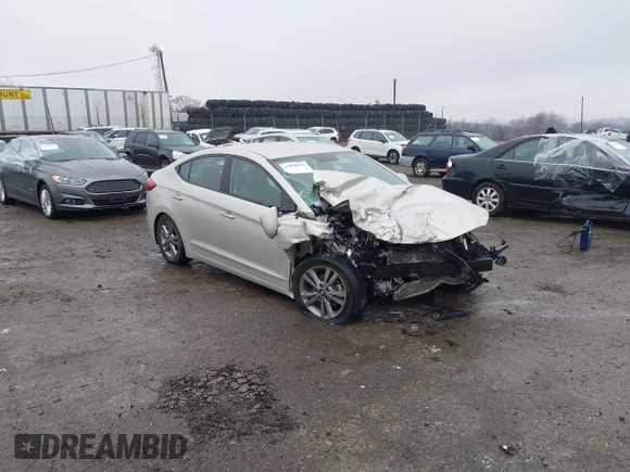 2018 Hyundai Elantra SEL with VIN 5NPD84LFXJH343369, listed as a IAAI auction lot 41858645 with 68,185 mi miles and . Bid and sale history available at DreamBid. Image 1.
