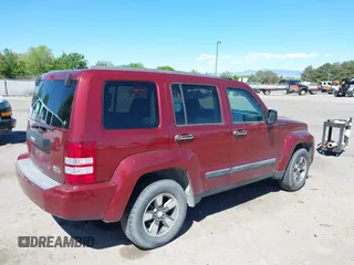 2008 Jeep Liberty Sport with VIN 1J8GN28K38W277986, listed as a IAAI auction lot 42196000 with 175,246 mi miles. Bid and sale history available at carsss.com. Image 4.