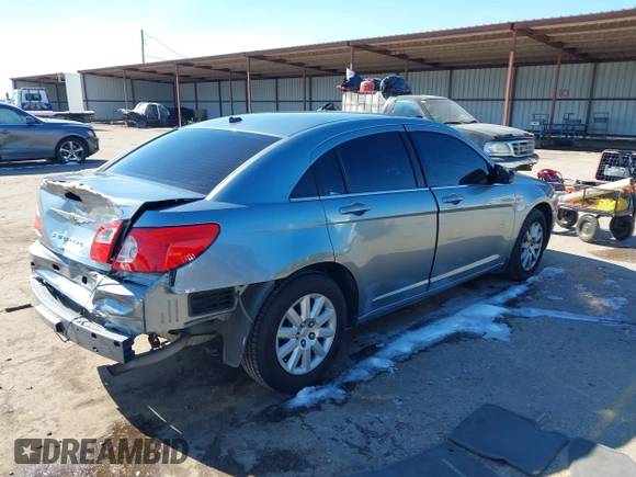 2008 Chrysler Sebring LX with VIN 1C3LC46K78N288946, listed as a IAAI auction lot 41382082 with 92,509 mi miles and . Bid and sale history available at DreamBid. Image 4.
