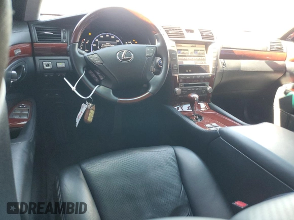 2011 Lexus LS with VIN JTHDU1EF3B5013340, listed as a Copart auction lot 82902224 with 60,910 mi miles and Salvage title. Bid and sale history available at DreamBid. Image 8.
