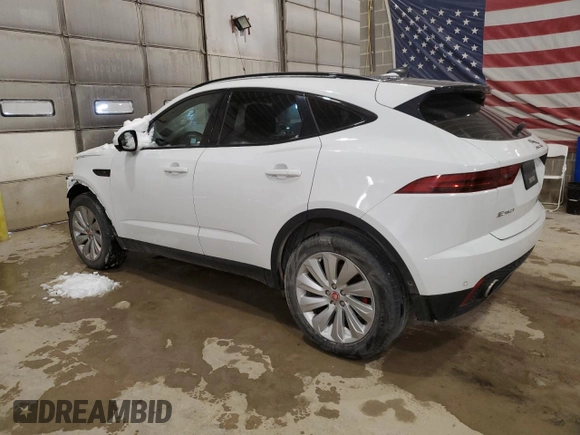2020 Jaguar E-Pace SE z VIN SADFP2FX0L1013212, wystawiony jako Copart lot #45304705 z przebiegiem 76 370 mil mil oraz Szkoda całkowita • Salvage title. Historia ofert i sprzedaży dostępna na DreamBid. Obrazek 2.