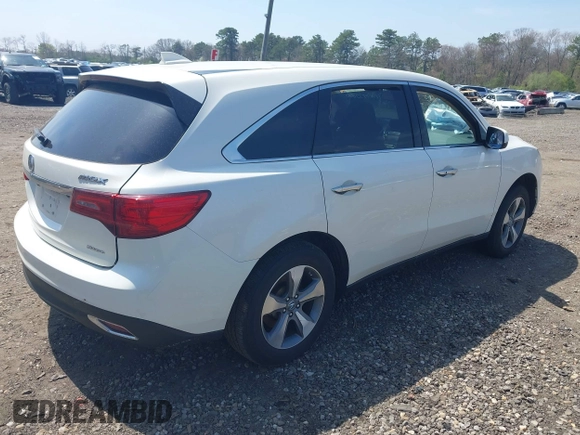 2014 Acura MDX with VIN 5FRYD4H20EB013598, listed as a IAAI auction lot 42097526 with 74,645 mi miles and . Bid and sale history available at DreamBid. Image 4.