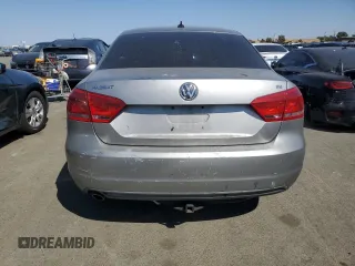 2013 Volkswagen Passat SE with VIN 1VWBP7A34DC042341, listed as a Copart auction lot 66894324 with 200,944 mi miles and Salvage title. Bid and sale history available at DreamBid. Image 6.