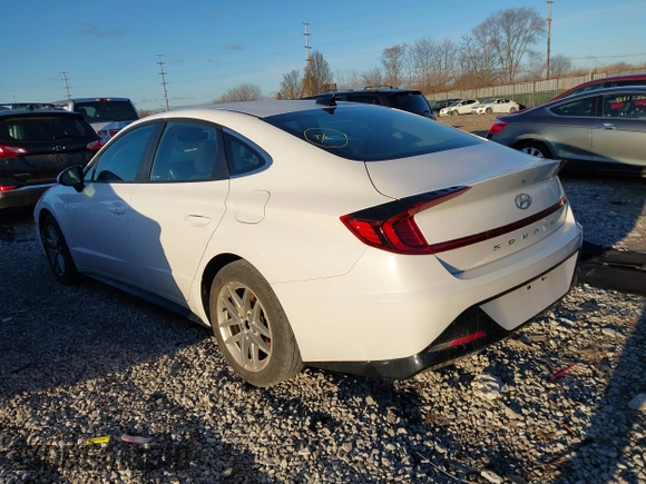 2023 Hyundai Sonata SEL with VIN KMHL64JA2PA254531, listed as a IAAI auction lot 41810398 with 24,441 mi miles and . Bid and sale history available at DreamBid. Image 3.