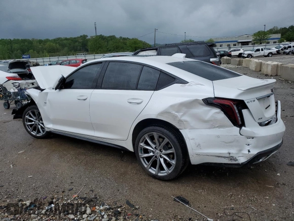 2025 Cadillac CT5 Sport with VIN 1G6DU5RK7S0101632, listed as a Copart auction lot 54661775 with 8,927 mi miles and Salvage title. Bid and sale history available at DreamBid. Image 2.