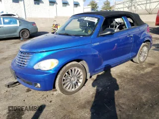 2006 Chrysler PT Cruiser GT with VIN 3C3HY75SX6T374713, listed as a Copart auction lot 75319884 with 76,060 mi miles and Salvage title. Bid and sale history available at DreamBid. Image 1.