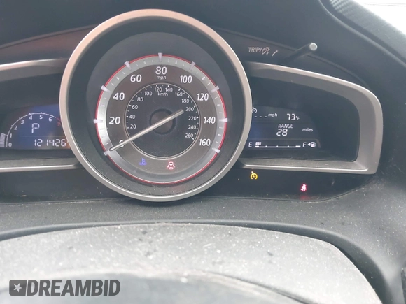 2014 Mazda 3 i Touring z VIN JM1BM1L73E1101014, wystawiony jako IAAI lot #42472127 z przebiegiem 121 426 mil mil oraz . Historia ofert i sprzedaży dostępna na DreamBid. Obrazek 7.