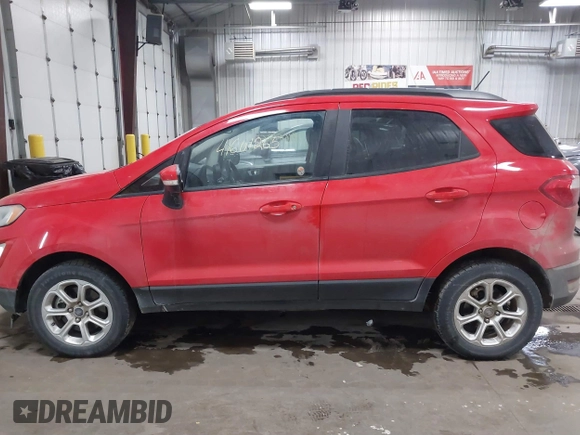 2019 Ford EcoSport SE with VIN MAJ6S3GL2KC290237, listed as a IAAI auction lot 41601265 with 108,754 mi miles and . Bid and sale history available at DreamBid. Image 14.