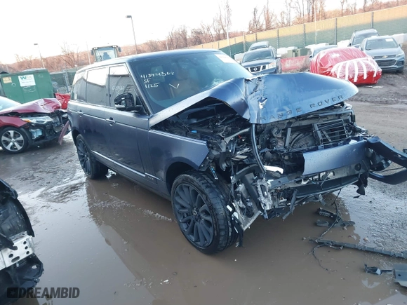 2020 Land Rover Range Rover Autobiography with VIN SALGV5SE5LA401539, listed as a IAAI auction lot 41394368 with 35,631 mi miles. Bid and sale history available at carsss.com. Image 1.