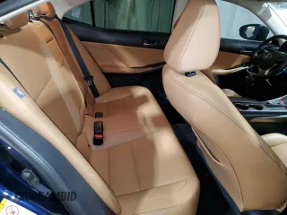 2017 Lexus IS with VIN JTHCM1D27H5023338, listed as a Copart auction lot 49702305 with 45,866 mi miles and Salvage Title. Bid and sale history available at carsss.com. Image 10.