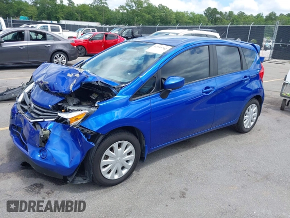 2015 Nissan Note S with VIN 3N1CE2CP5FL399036, listed as a IAAI auction lot 42349765 with 160,837 mi miles and . Bid and sale history available at DreamBid. Image 2.