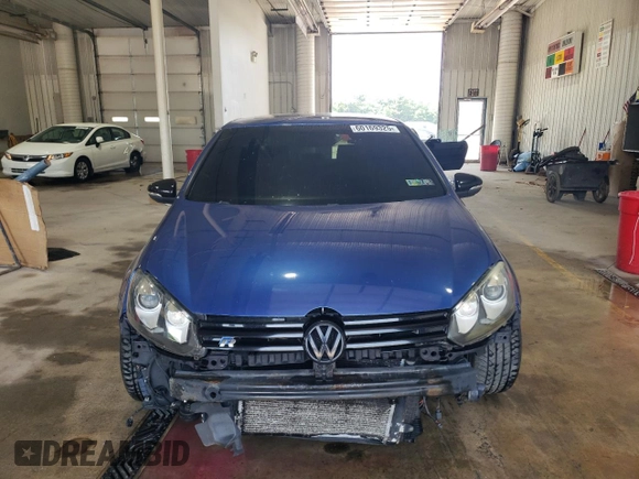 2012 Volkswagen Golf w/Sunroof & Navi z VIN WVWRF7AJ3CW282187, wystawiony jako Copart lot #60169325 z przebiegiem 137 822 mil mil oraz Szkoda całkowita • Salvage title. Historia ofert i sprzedaży dostępna na DreamBid. Obrazek 5.