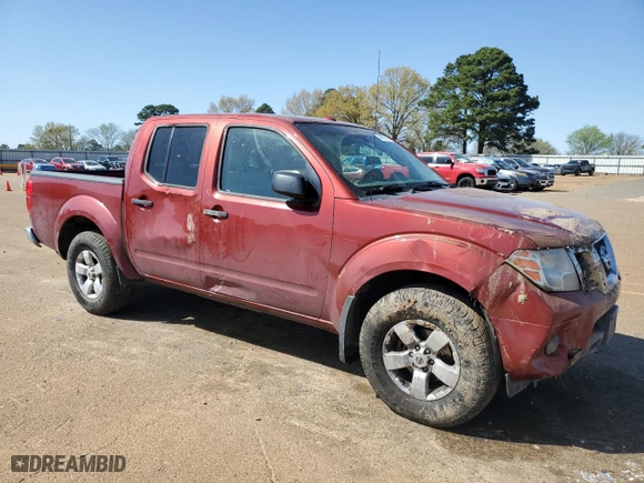 2013 Nissan Frontier SV with VIN 1N6AD0EVXDN763162, listed as a Copart auction lot 49805325 with 199,955 mi miles and Salvage Title. Bid and sale history available at carsss.com. Image 4.