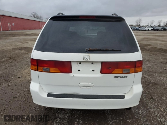 2002 Honda Odyssey EX z VIN 2HKRL18682H010276, wystawiony jako Copart lot #81397274 z przebiegiem Nie podano mil oraz Szkoda całkowita • Salvage title. Historia ofert i sprzedaży dostępna na DreamBid. Obrazek 6.