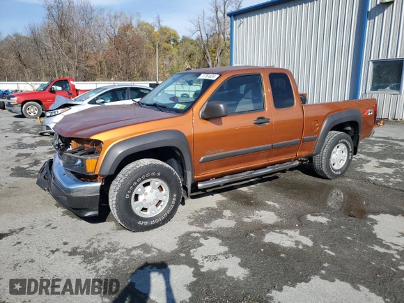 2004 Chevrolet Colorado LS Z71 with VIN 1GCDT196848165999, listed as a Copart auction lot 77761024 with 66,975 mi miles and Salvage Title. Bid and sale history available at carsss.com. Image 1.