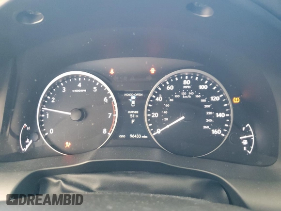 2013 Lexus ES 4dr Sdn with VIN JTHBK1GG8D2076392, listed as a Copart auction lot 82822794 with 96,433 mi miles and Salvage Title. Bid and sale history available at carsss.com. Image 9.