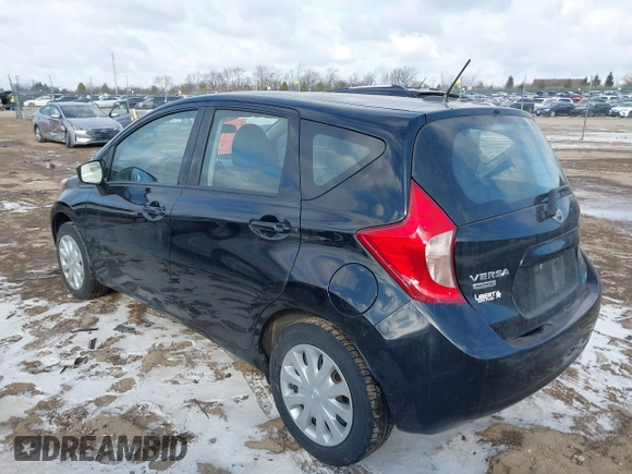 2016 Nissan Note S Plus with VIN 3N1CE2CP4GL382827, listed as a IAAI auction lot 41361028 with 134,407 mi miles and . Bid and sale history available at DreamBid. Image 3.