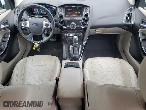 2014 Ford Focus Electric with VIN 1FADP3R48EL341890, listed as a Copart auction lot 51531905 with 76,393 mi miles and Salvage title. Bid and sale history available at DreamBid. Image 8.