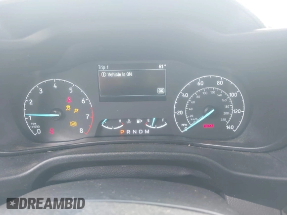 2019 Ford Transit Connect XL z VIN NM0GS9E20K1407608, wystawiony jako IAAI lot #42177594 z przebiegiem 55 951 mil mil oraz . Historia ofert i sprzedaży dostępna na DreamBid. Obrazek 7.