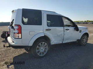 2011 Land Rover LR4 Lux with VIN SALAK2D40BA554684, listed as a Copart auction lot 58652985 with Not provided miles and Clean title. Bid and sale history available at DreamBid. Image 3.