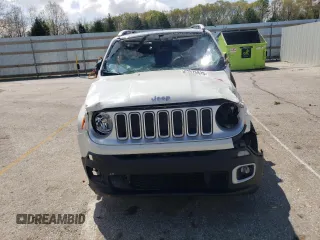 2016 Jeep Renegade Limited with VIN ZACCJBDT7GPC71488, listed as a Copart auction lot 54675825 with 147,737 mi miles and Salvage title. Bid and sale history available at DreamBid. Image 5.