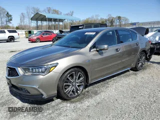 2019 Acura RLX Hybrid Advance Pkg with VIN JH4KC2F98KC000152, listed as a Copart auction lot 50543715 with 55,179 mi miles and Salvage Title. Bid and sale history available at carsss.com. Image 1.