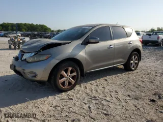 2009 Nissan Murano S with VIN JN8AZ18UX9W019936, listed as a Copart auction lot 50217125 with 186,975 mi miles and Salvage Title. Bid and sale history available at carsss.com. Image 1.