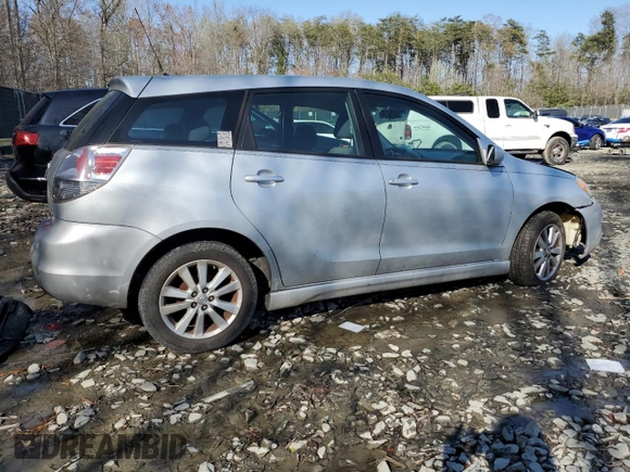 2008 Toyota Matrix STD with VIN 2T1KR32E08C687846, listed as a Copart auction lot 51276625 with Not Provided miles and Salvage Title. Bid and sale history available at DreamBid. Image 3.