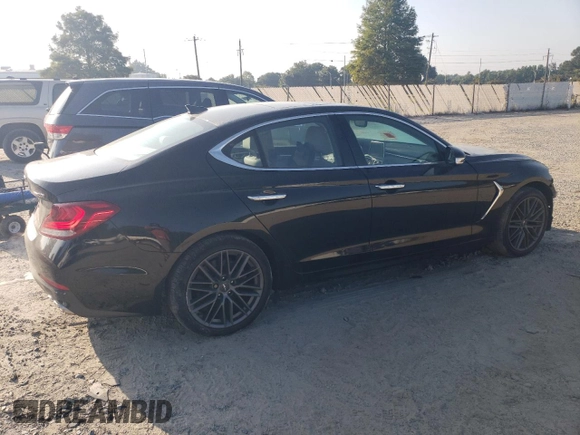 2019 Genesis G70 2.0T Advanced with VIN KMTG34LA8KU024903, listed as a Copart auction lot 68116404 with 45,004 mi miles and Salvage Title. Bid and sale history available at carsss.com. Image 3.