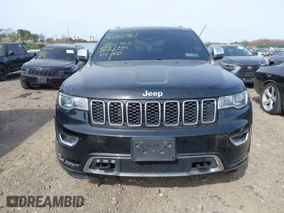 2018 Jeep Grand Cherokee Limited with VIN 1C4RJFBG0JC286000, listed as a IAAI auction lot 42100961 with 45,828 mi miles and . Bid and sale history available at DreamBid. Image 12.