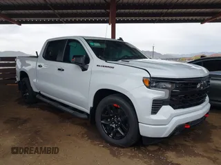 2023 Chevrolet Silverado 1500 with VIN 1GCPADE89PZ115977, listed as a IAAI auction lot 42025071 with 27,635 mi miles and . Bid and sale history available at DreamBid. Image 1.
