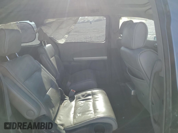 2008 Nissan Quest SL with VIN 5N1BV28U38N111276, listed as a Copart auction lot 76967564 with 0 mi miles and Salvage Title. Bid and sale history available at carsss.com. Image 11.