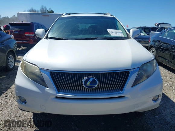 2010 Lexus RX 450h with VIN JTJBC1BA0A2026919, listed as a IAAI auction lot 41816077 with 117,577 mi miles and . Bid and sale history available at DreamBid. Image 12.
