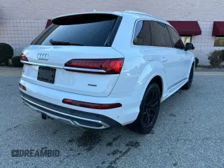 2020 Audi Q7 Premium Plus with VIN WA1LXAF74LD005065, listed as a Copart auction lot 52918075 with 88,978 mi miles and Clean Title. Bid and sale history available at carsss.com. Image 4.