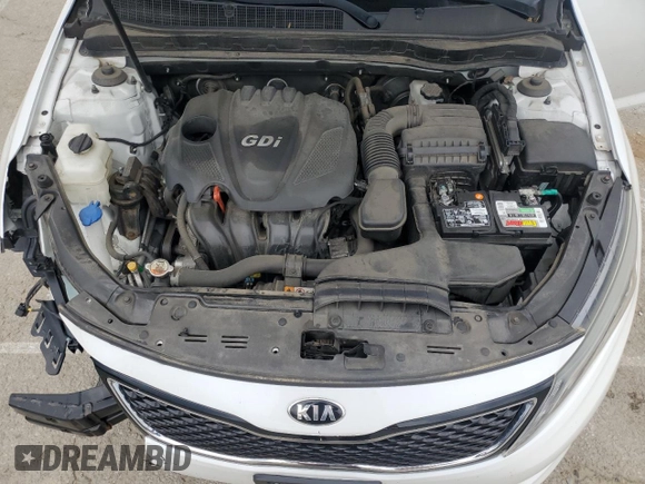 2015 Kia Optima LX with VIN 5XXGM4A70FG488749, listed as a Copart auction lot 57395825 with 176,592 mi miles and Salvage title. Bid and sale history available at DreamBid. Image 11.