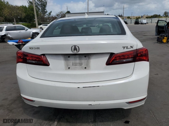 2016 Acura TLX Tech with VIN 19UUB1F54GA005387, listed as a Copart auction lot 51188005 with 64,314 mi miles and Salvage Title. Bid and sale history available at carsss.com. Image 6.