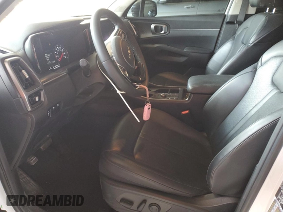2023 Kia Sorento S with VIN 5XYRL4LC9PG213111, listed as a Copart auction lot 59226685 with 43,738 mi miles and Salvage title. Bid and sale history available at DreamBid. Image 7.