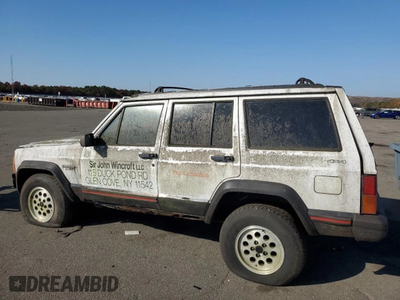 1995 Jeep Cherokee Sport with VIN 1J4FJ68S7SL584666, listed as a Copart auction lot 72839594 with 133,221 mi miles and Clean Title. Bid and sale history available at carsss.com. Image 2.