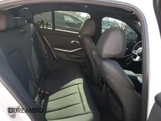 2021 BMW 3 Series M340i xDrive with VIN 3MW5U9J07M8B57210, listed as a Copart auction lot 86221464 with 50,810 mi miles and Salvage Title. Bid and sale history available at carsss.com. Image 10.
