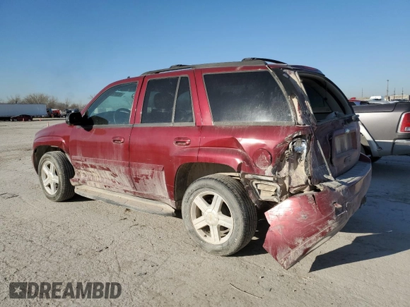2008 Chevrolet TrailBlazer 1LT with VIN 1GNDS13S682218398, listed as a Copart auction lot 48301295 with 140,417 mi miles and Salvage Title. Bid and sale history available at DreamBid. Image 2.