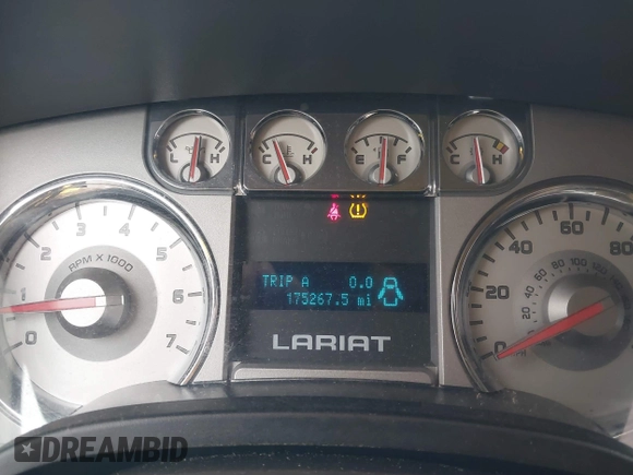 2010 Ford F-150 XL with VIN 1FTFW1EV4AFB76423, listed as a IAAI auction lot 41905588 with 175,267 mi miles. Bid and sale history available at carsss.com. Image 7.