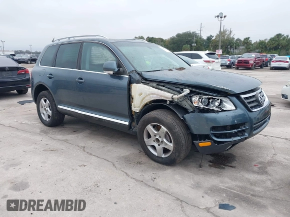 2007 Volkswagen Touareg V6 with VIN WVGZE77L97D011501, listed as a IAAI auction lot 41407720 with Not Provided miles and . Bid and sale history available at DreamBid. Image 1.