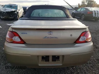 2002 Toyota Solara SE with VIN 2T1FE22P42C008824, listed as a Copart auction lot 83385934 with 111,252 mi miles and Salvage Title. Bid and sale history available at carsss.com. Image 6.