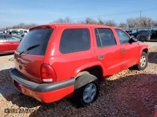 2000 Dodge Durango with VIN 1B4HR28Y1YF145875, listed as a Copart auction lot 87317464 with 0 mi miles and Clean Title. Bid and sale history available at carsss.com. Image 3.