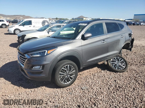 2020 Hyundai Tucson Sport z VIN KM8J3CAL2LU248068, wystawiony jako Copart lot #50264755 z przebiegiem 75 760 mil mil oraz Szkoda całkowita • Salvage title. Historia ofert i sprzedaży dostępna na DreamBid. Obrazek 1.