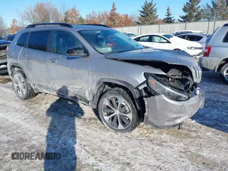 2022 Jeep Cherokee Limited with VIN 1C4PJMDX4ND513178, listed as a IAAI auction lot 41636443 with 59,635 mi miles and . Bid and sale history available at DreamBid. Image 1.