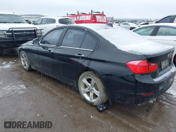 2012 BMW 3 Series 328i with VIN WBA3A5C56CF348558, listed as a IAAI auction lot 41541776 with 138,245 mi miles. Bid and sale history available at carsss.com. Image 3.