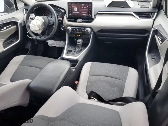 2019 Toyota RAV4 XLE with VIN 2T3W1RFV1KW018276, listed as a Copart auction lot 45151985 with NaN miles and Salvage Title. Bid and sale history available at carsss.com. Image 8.